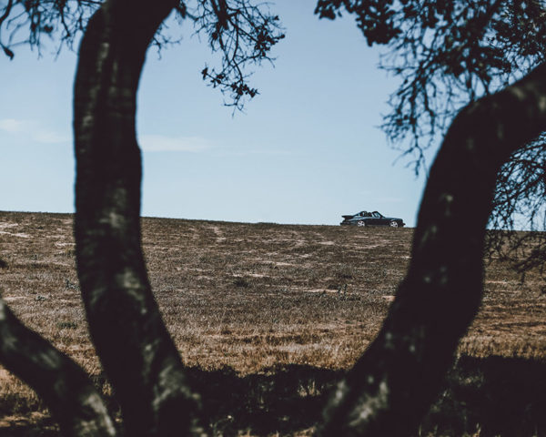 Porsche and Landscape Photograph