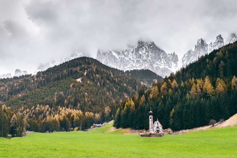 SAN GIOVANNI CHURCH DOLOMITI Photograph