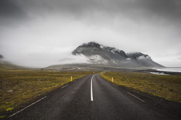 Photograph of Route 1 in Iceland – Majestic Landscape