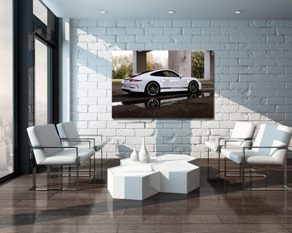 Wall Art Deco Interior Porsche