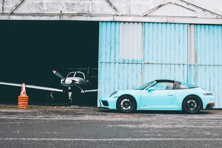 Porsche 911 Targa i am blue fine art photography limited edition Cars and Roses