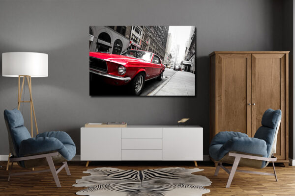 Ford Mustang Photographs in New York N.Y. Mustang Limited Edition Ford Car Print