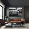 Photographs Noir et Blanc Porsche 911 Vintage Black-and-White Porsche 911 Vintage Art Print for Timeless Wall Art Décor