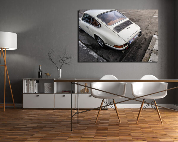 Photographs of a 911 Porsche Classic
