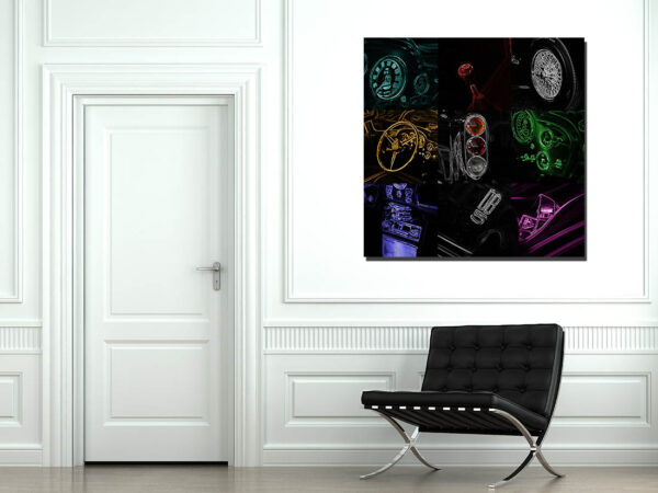 Pop Art Aston Martin DB5 Print