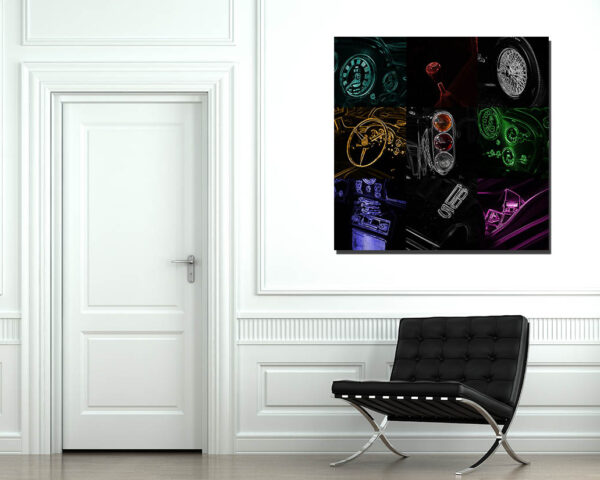 Pop Art Aston Martin DB5 Print