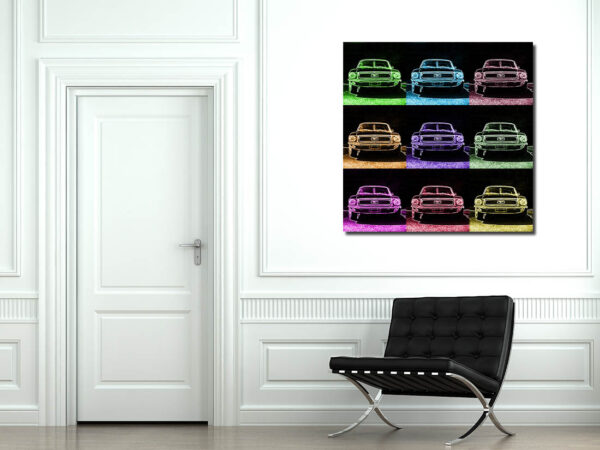 Pop Art Prints Ford Mustang Pop Art Prints Ford Mustang