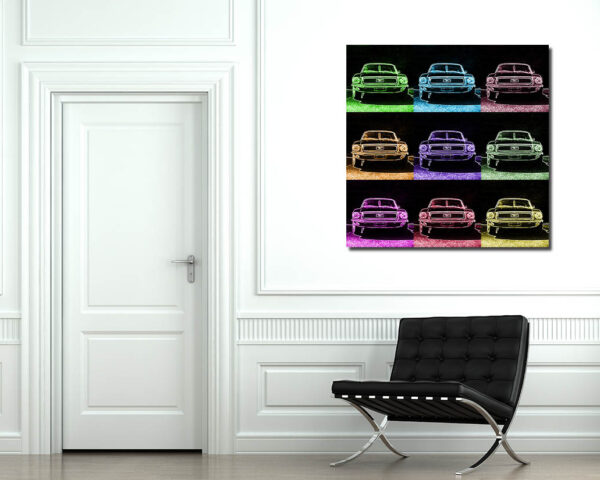 Pop Art Prints Ford Mustang