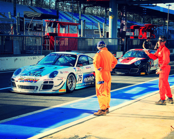 Porsche 997 GT3 Pit Lane BlancPain Series