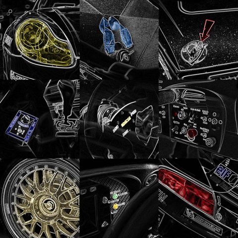 Porsche GT3 Artistic Creation