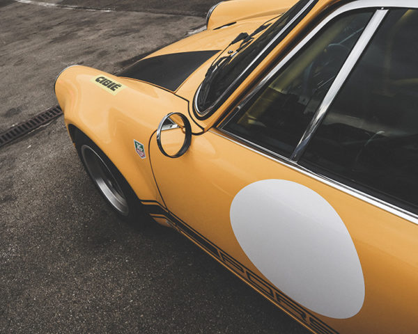 Yellow Porsche 911 Photograph