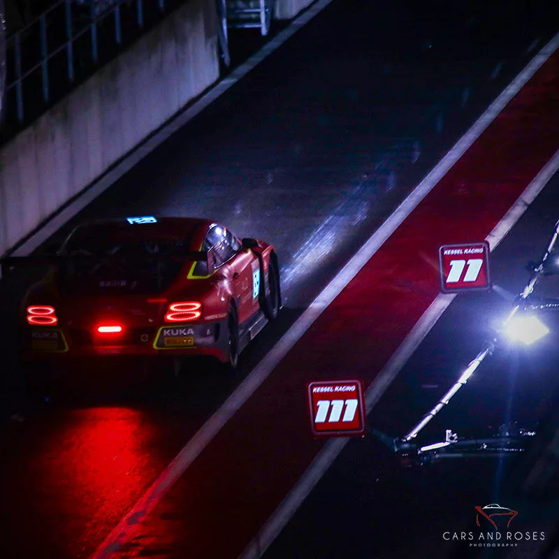 Bentley Continental GT night fine art photography limited edition