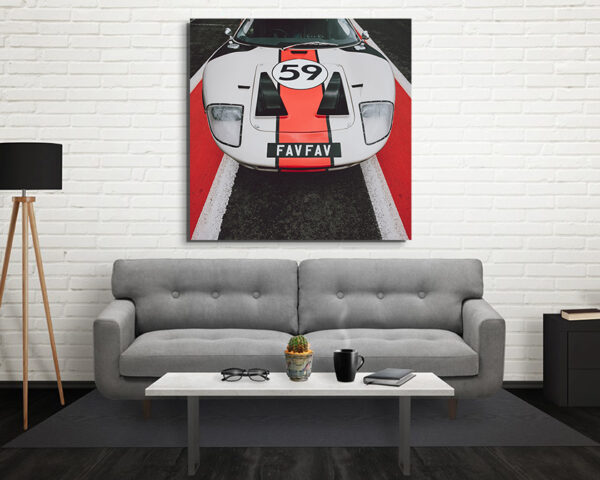 Photo Print GT40 Gulf - Image 2