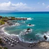 Crete Turquoise Bay Turquoise bay and volcanic rocks in Crete, Greece - fine art photography