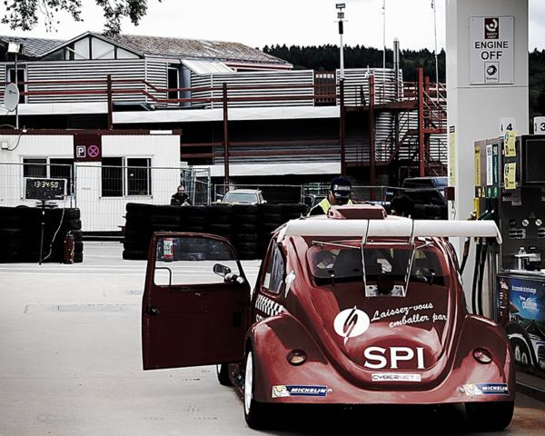 VW Fun Cup at the gas station - Old School