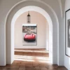 Wall art Ferrari Testa Rossa Wall art Ferrari Testa Rossa fine art print in modern living room