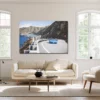 Wall Art Lamborghini Diablo Wall art Lamborghini Diablo fine art print in modern living room