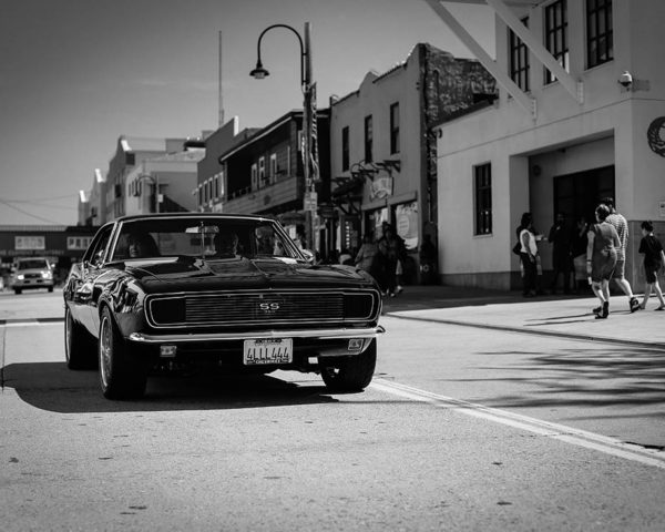 Wall Car Print Camaro