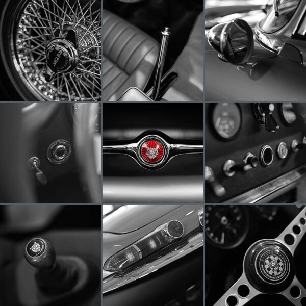 Wall Photograph Car Art Jaguar
