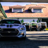 Wall Photograph Ford Mustang