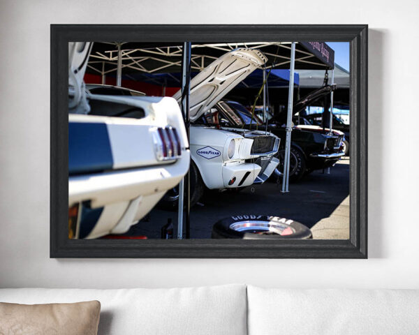 Wall Photographs Ford Mustang