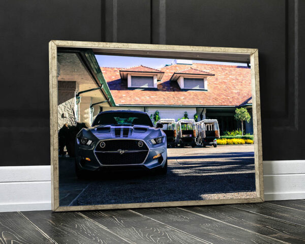 Wall Photographs Ford Mustang