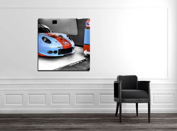 Wall Photographs Porsche Gulf