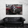 Walls Decorative Photograph Porsche Interior
