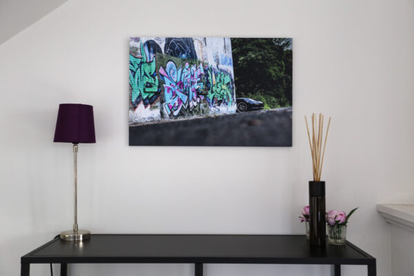 Walls Interior Decorative Car Photograph Porsche