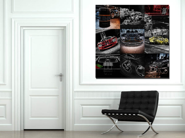 Walls Pop Art Ford GT40 Walls Pop Art Ford GT40