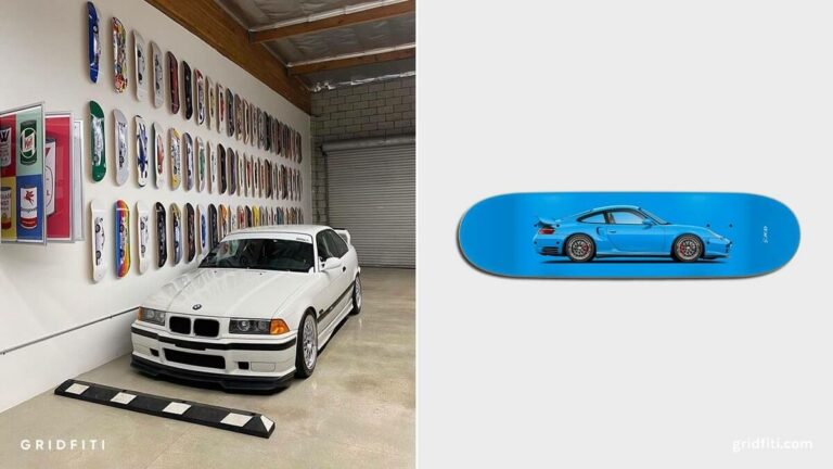 Garage wall art ideas: vintage to modern decor inspiration