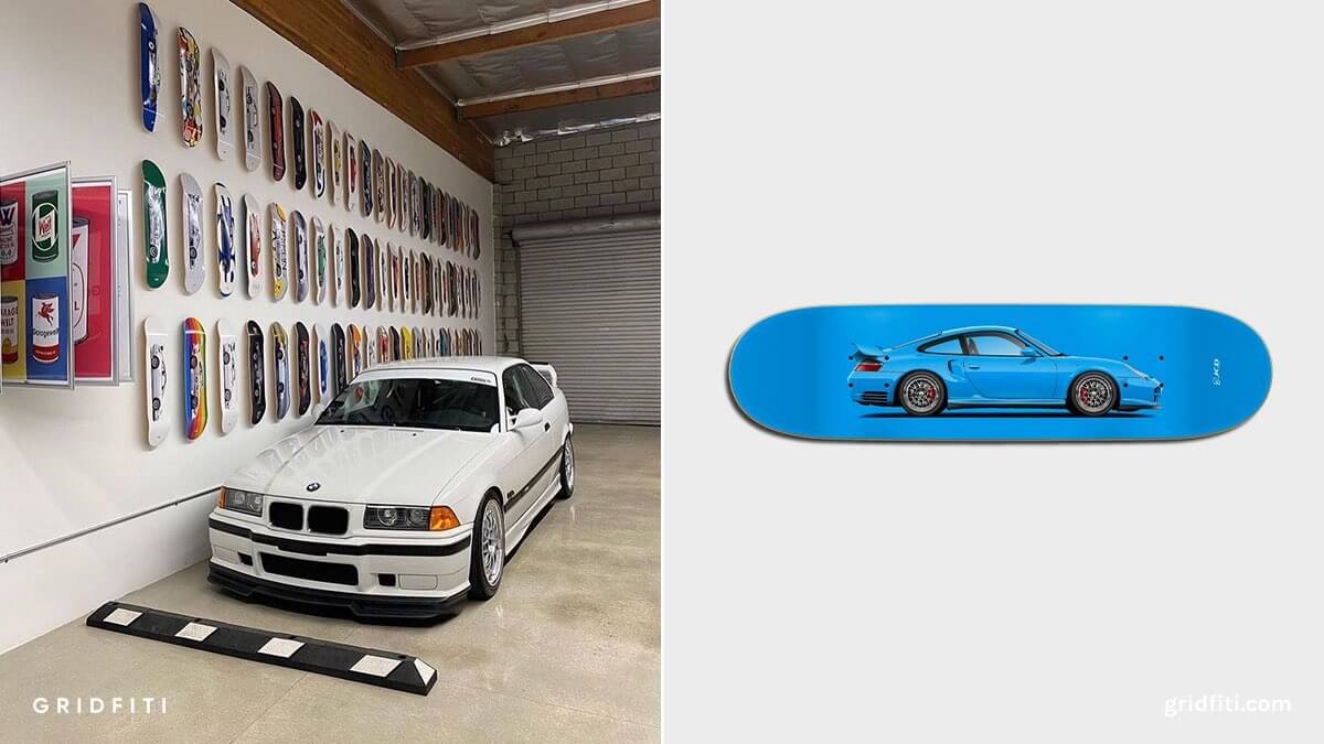10+ Unique & Modern Garage Decor Ideas & Accessories | Gridfiti